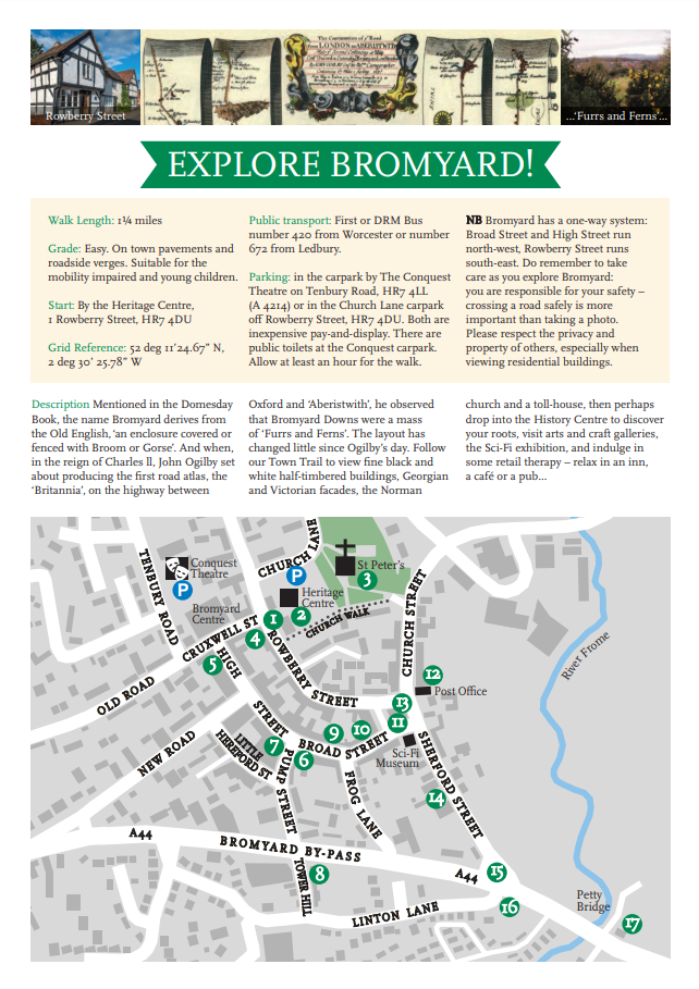 explore bromyard guide